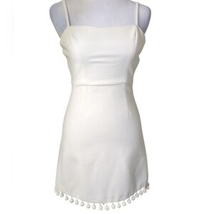 French Connection Cream Mini Dress Size 0